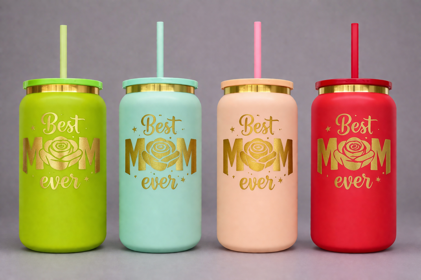 16oz Gold Plated Tumbler Mother's Day