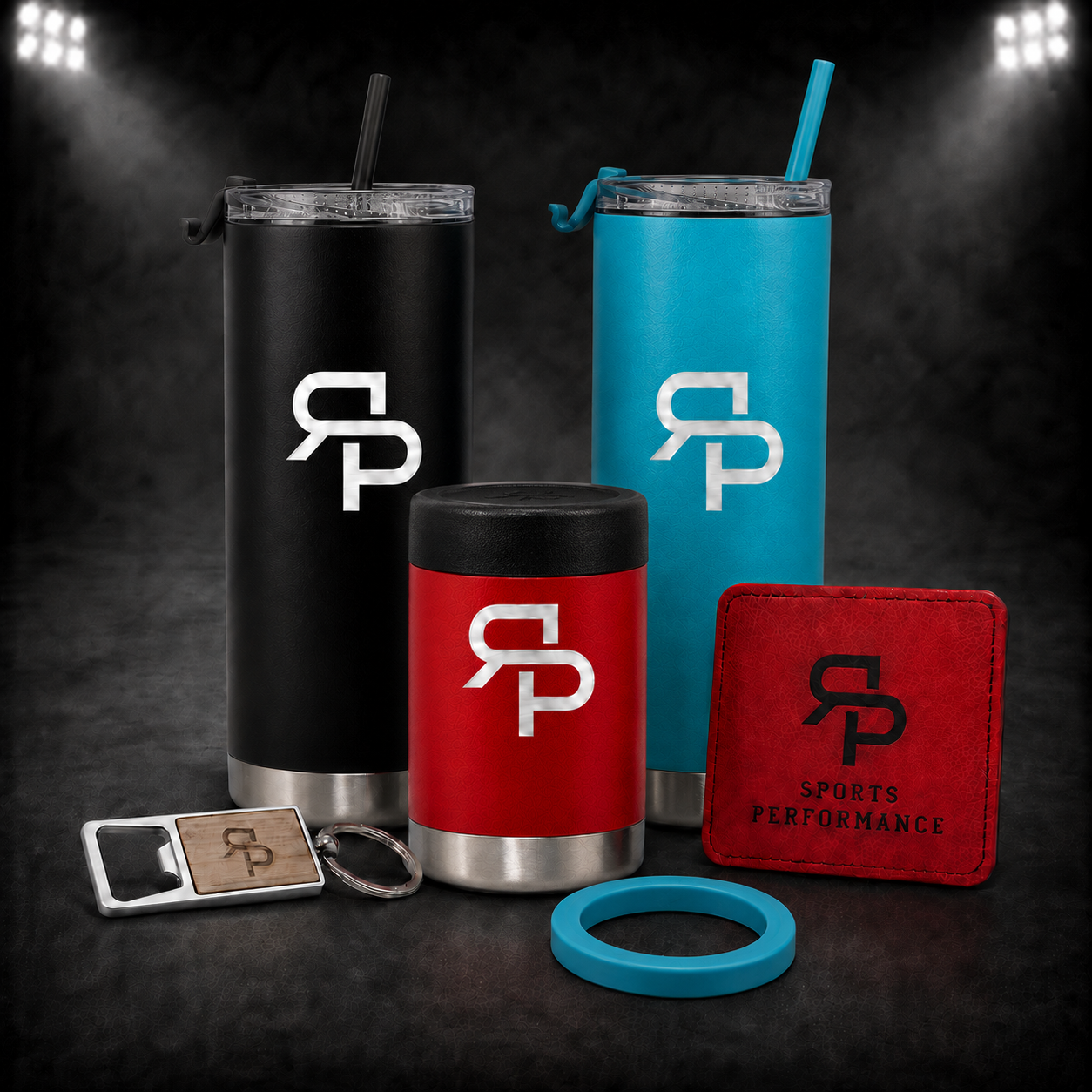 RSP Can Coolers Collection featuring classic and 4-in-1 can coolers with matching accessories