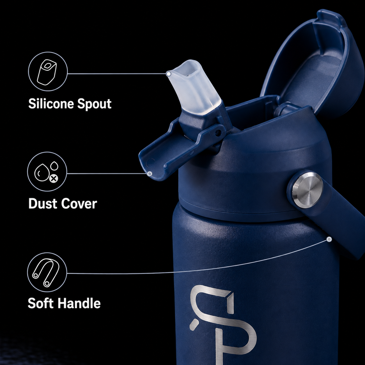 RSP Kids 12 oz Insulated Water Bottle