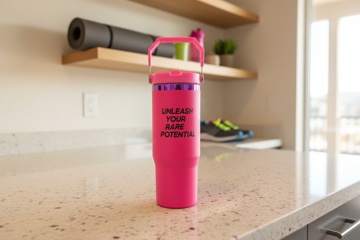 30oz Rainbow Plated  Tumbler
