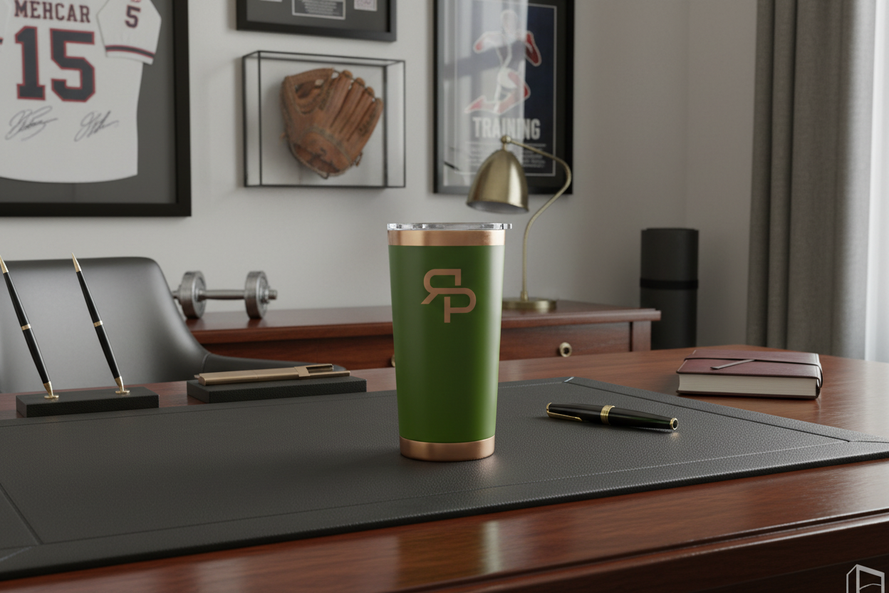 20oz Copper Plated Tumbler