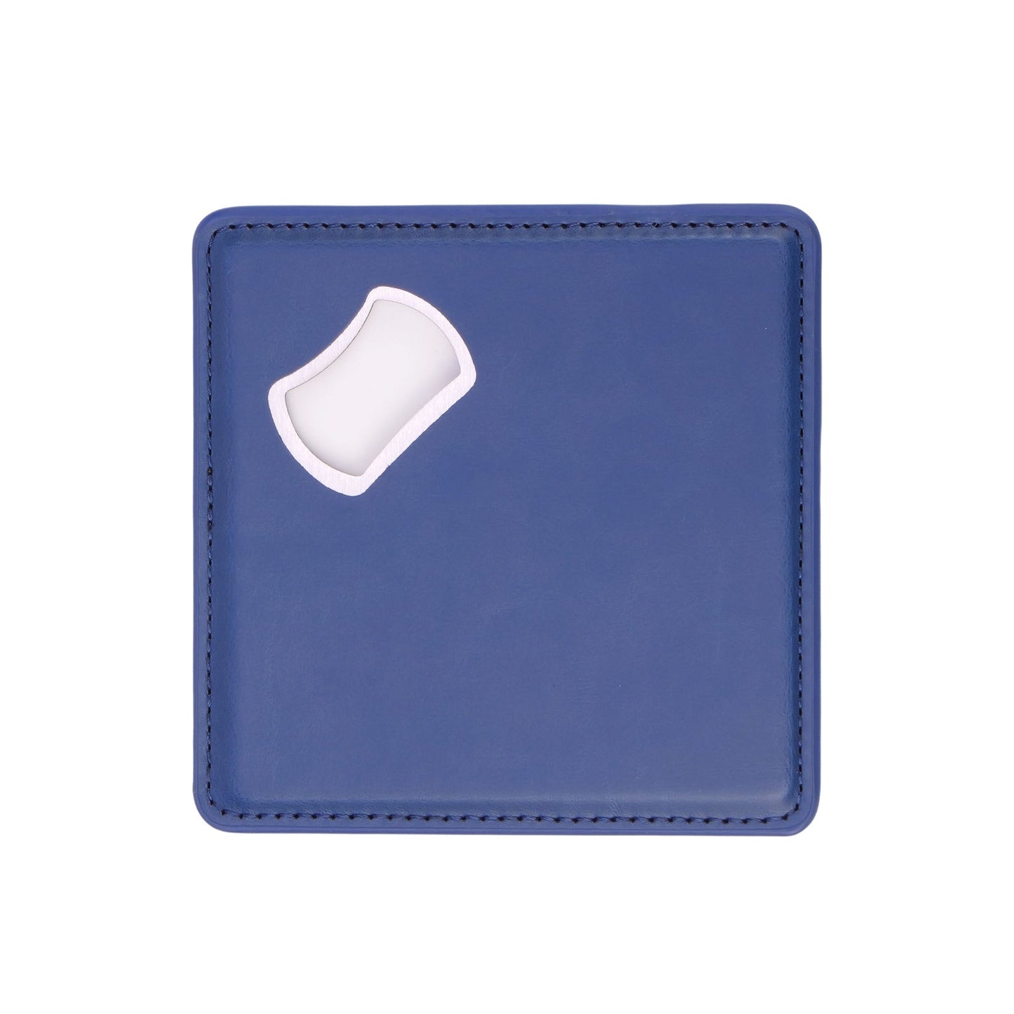 Navy Blue RSP personalized Laserette bottle opener coaster